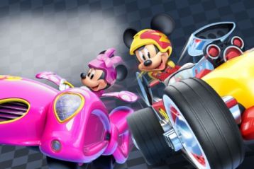 Mickey és az autóversenyzők